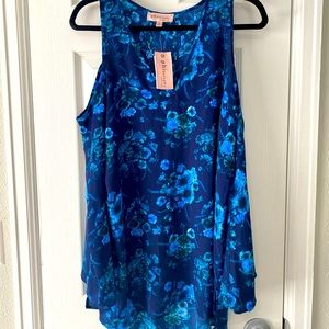 Philosophy bell sleeve flowy top size M NWOT